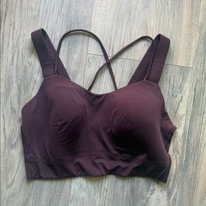 lululemon athletica Deep Plum Crisscross Sports Bralette